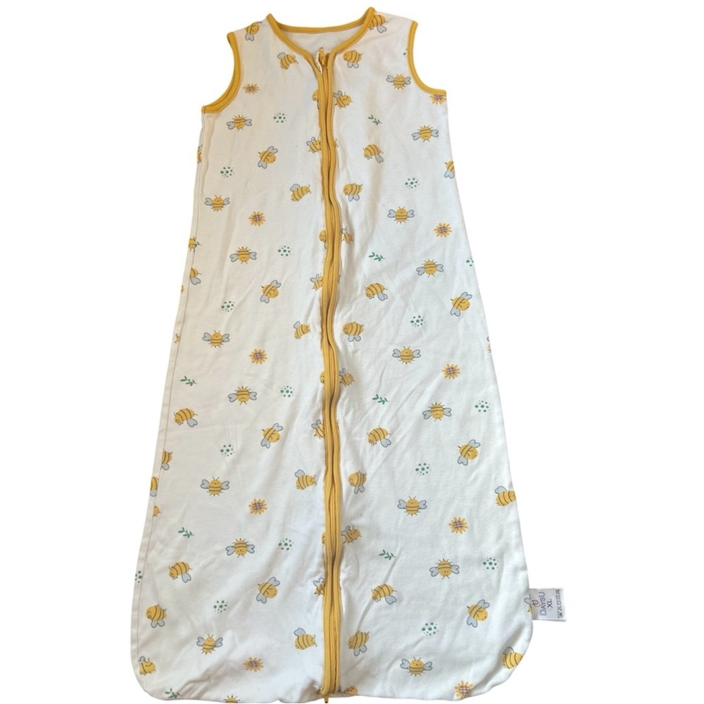 DaysU Baby Bumble Bee Sleepsack Yellow White Cotton XL (18-24 Months) Unisex